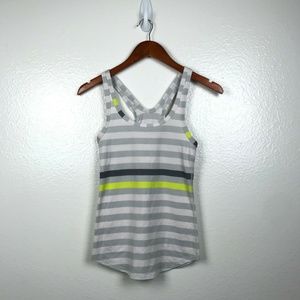 lululemon athletica Tops - Lululemon Striped Cool Racerback Tank lululemon athletica Tops - Lululemon Striped Cool Racerback Tank